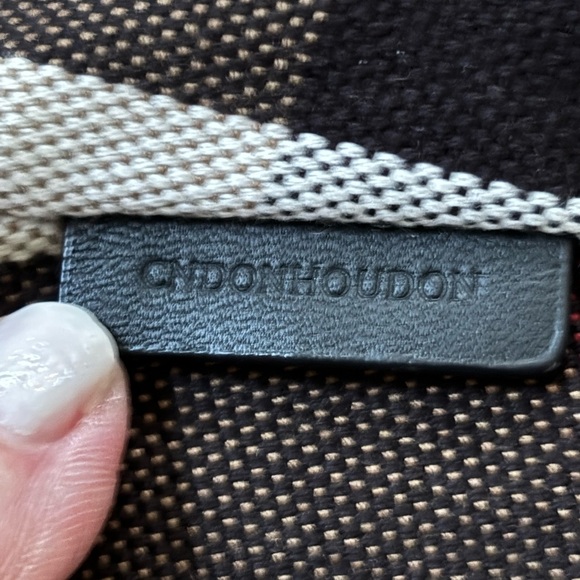 BURBERRY Maidstone Medium Leather and House Check Canvas Tote/Shoulder Bag - Picture 10 of 14